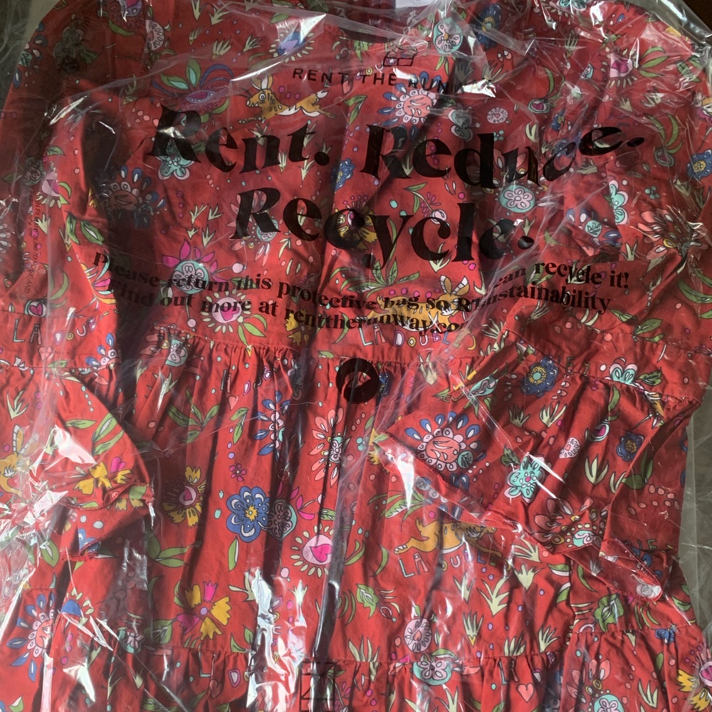 La DoubleJ Rent the Runway Pre-Loved Bambi Dress, Red, Medium - Picture 13 of 16